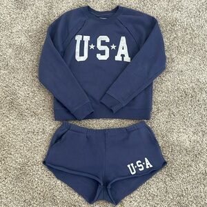 Grayson Threads USA lounge set women’s size small.